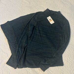 Jessica Simpson Forest Green Patterned Midi Dress